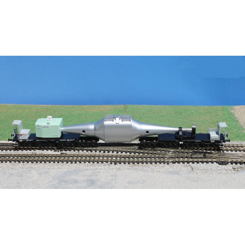 Wagon torpille  Demag Jünkerath Cockerill Sambre Chertal n° 14  époque 4-5