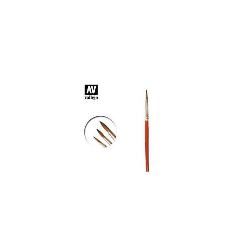 Round brush n° 4  for weathering