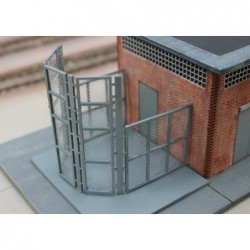 Fences for NS electrical substations