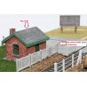 Grade crossing house
