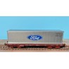 40ft smooth side FORD  container