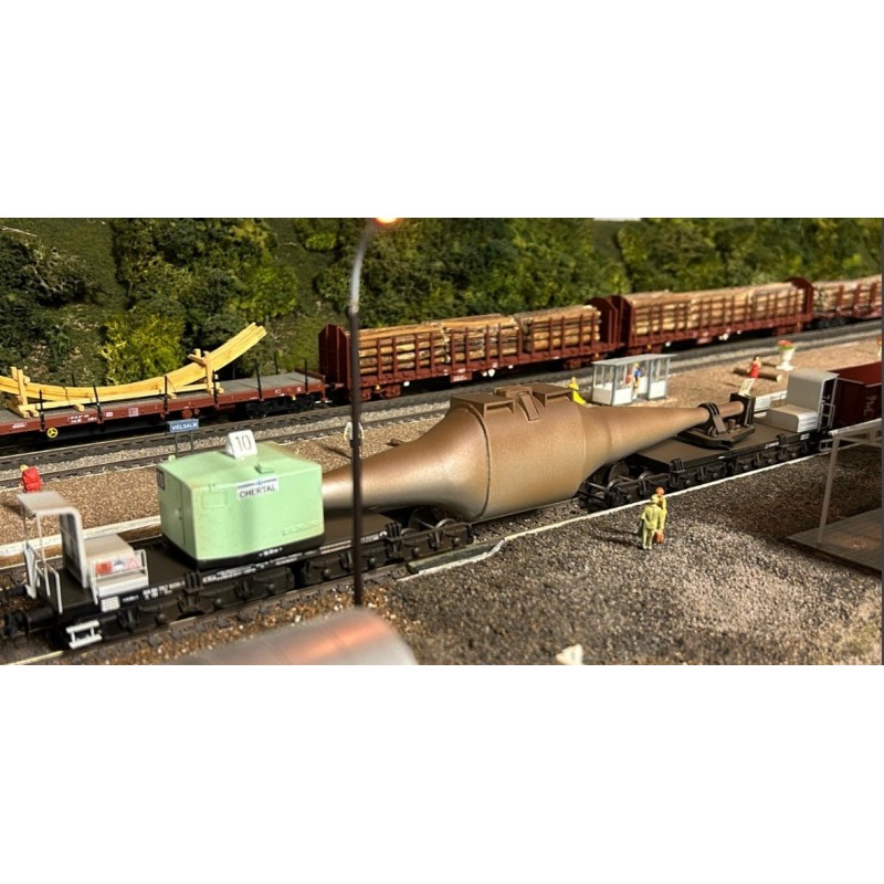 Wagon torpille  Demag Jünkerath Cockerill Sambre Chertal n° 10 époque 4-5