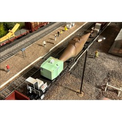 Wagon torpille  Demag Jünkerath Cockerill Sambre Chertal n° 10 époque 4-5
