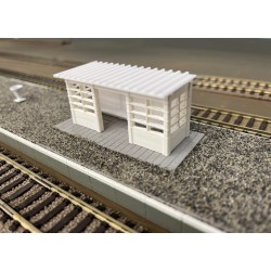 Belgian small platform shelter