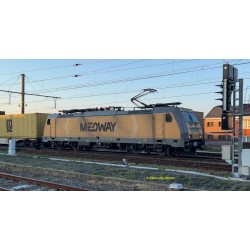 Electric locomotive TRAXX BR 186 Medway DC analogique - Piko