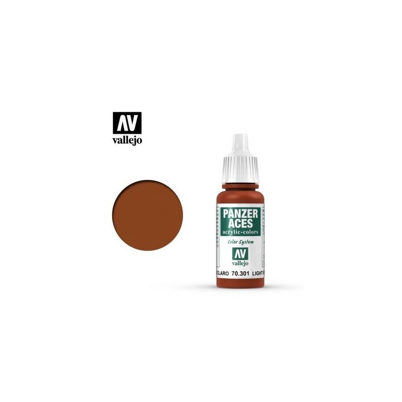 VAL70301 Vallejo lichte roest kleur 17ml