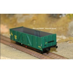 EX20307 SNCB open freight car  type “Villach”,  green - era 3