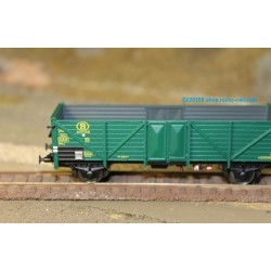 EX20358 SNCB open freight car  type “Klagenfurt”,  green - era 3