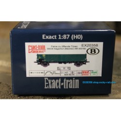 EX20358 SNCB open freight car  type “Klagenfurt”,  green - era 3