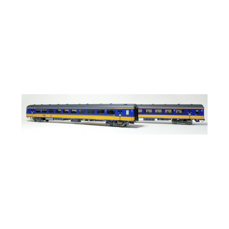 Exact train EX11022 -  Set 2 cars NS ICRm Benelux, era  VI