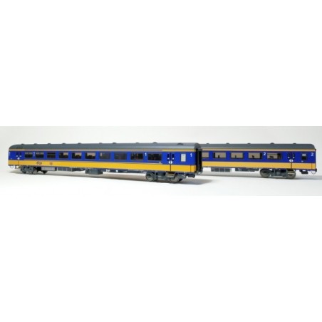 Exact train EX11022 -  Set 2 cars NS ICRm Benelux, era  VI
