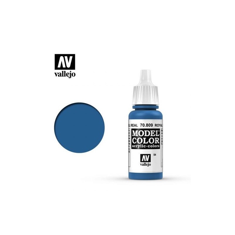 VAL70809 Vallejo Royal Blue  17ml
