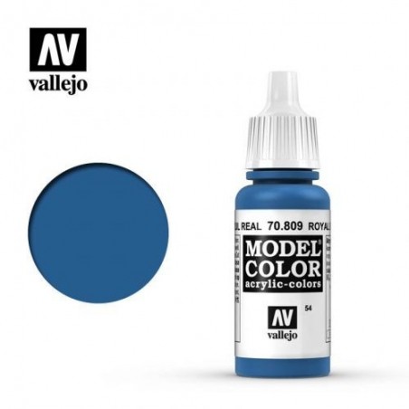 VAL70809 Vallejo Royal Blue  17ml