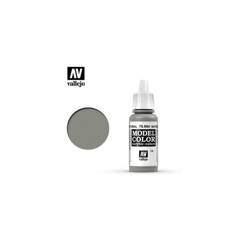 VAL70864 Vallejo Natural Steel  17ml