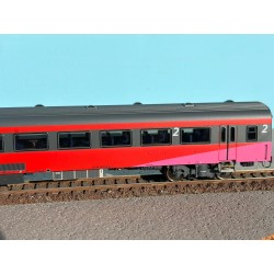 Exact Train EX11140 - NS, ICRm Fyra Amsterdam-Brussels End car B, era 6