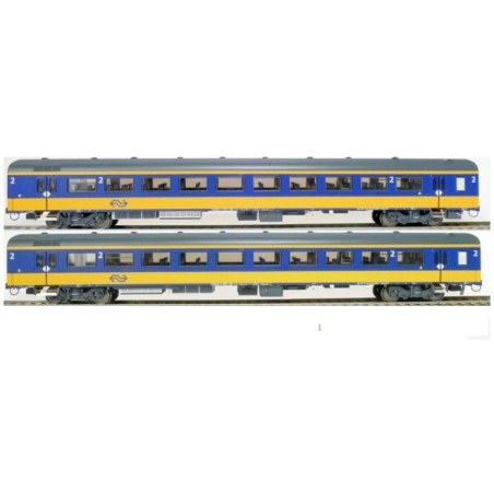 copie de Exact train EX11000 -  Set 2 cars NS ICRm interior service, era  VI