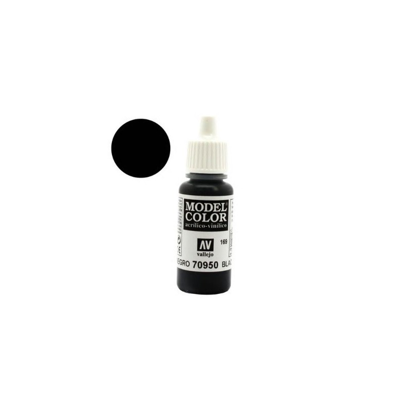 VAL70950 Vallejo Black   17ml