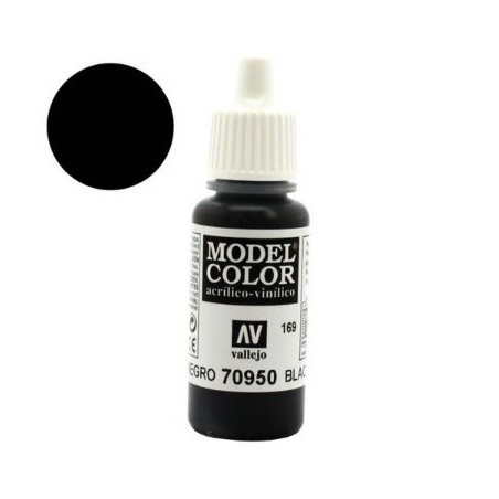 VAL70950 Vallejo Black   17ml