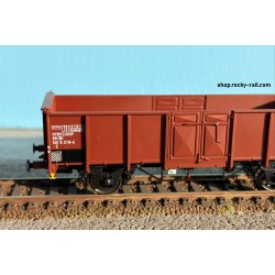 EX23982A+B Set avec tombereaux 2 SNCB .E EUROP Nr.501 8 530-9 et .E EUROP Nr.501 8 518-4  - brun époque III