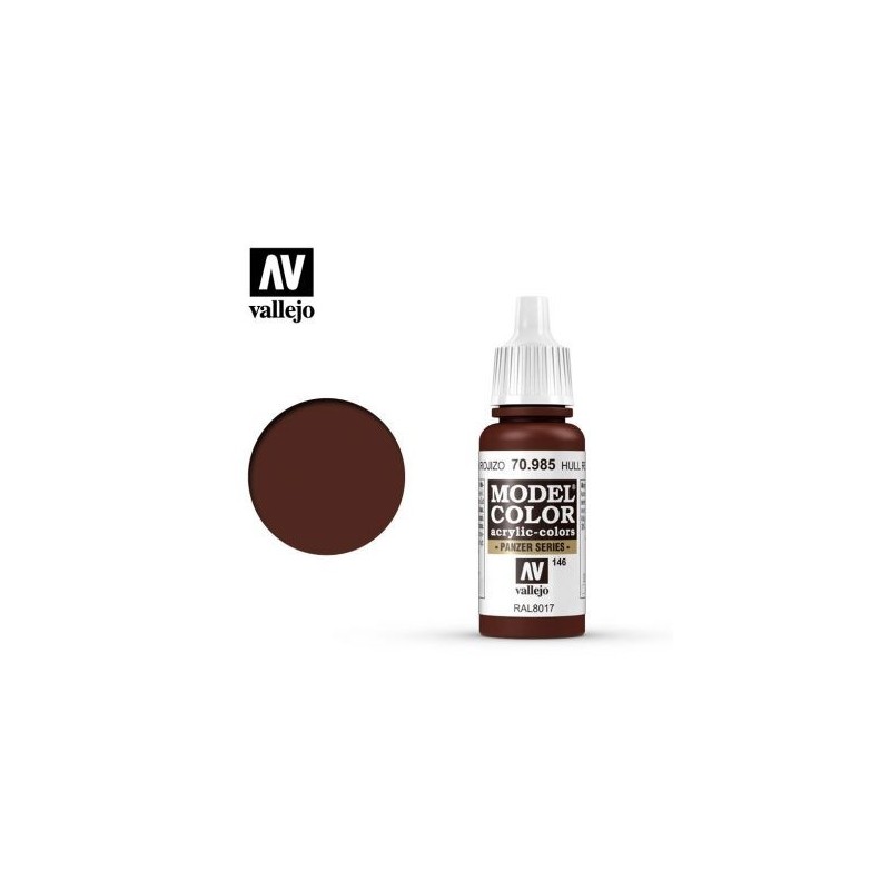 VAL70985 Vallejo Hull Red   17ml