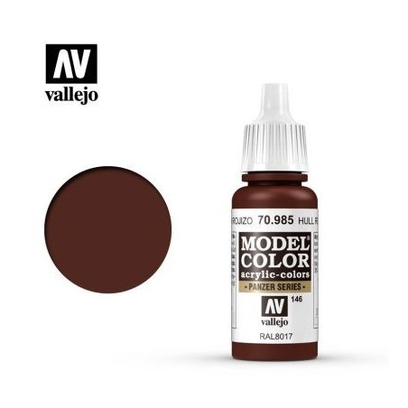 VAL70985 Vallejo Hull Red   17ml