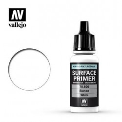 VAL70600 Vallejo White Surface Primer 17ml