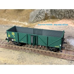 EX20358 SNCB open freight car  type “Klagenfurt”,  green - era 3