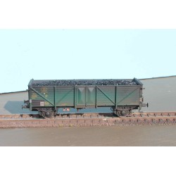 EX20358K SNCB open freight car  type “Klagenfurt”,  green - era 3 with real coal load