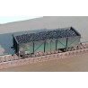 EX20358K SNCB open freight car  type “Klagenfurt”,  green - era 3 with real coal load