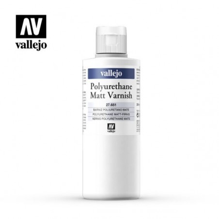 VAL27651 Vallejo Barniz vernis mat  200ml