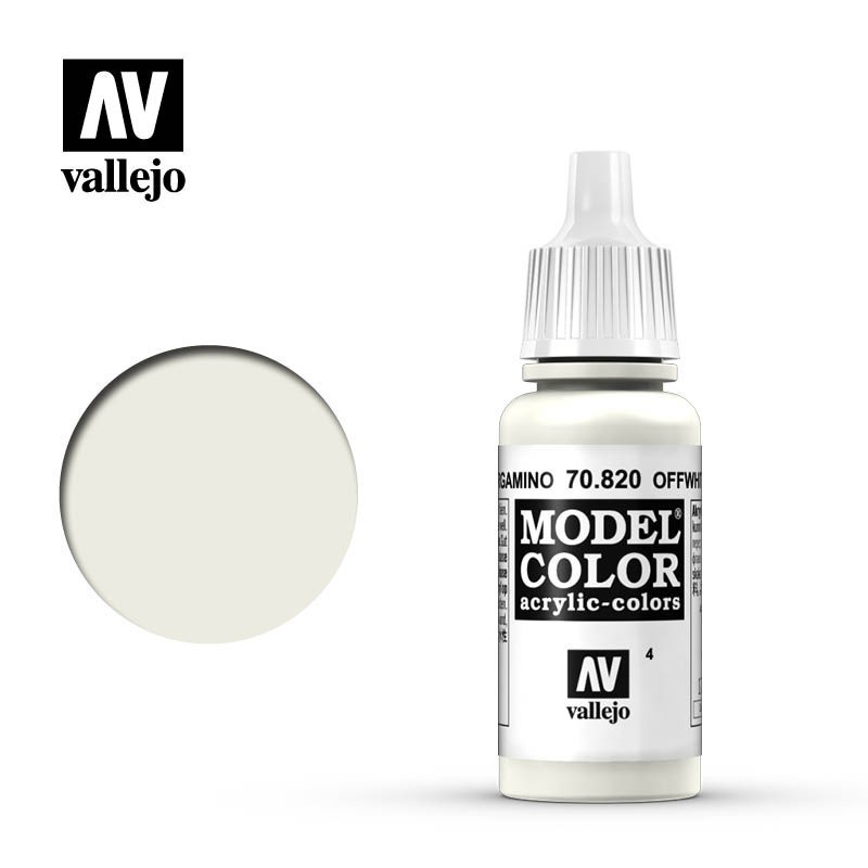 VAL70820 Vallejo Offwhite 17ml