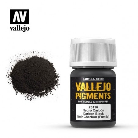 VAL73116 Vallejo Pigment carbon black 35ml